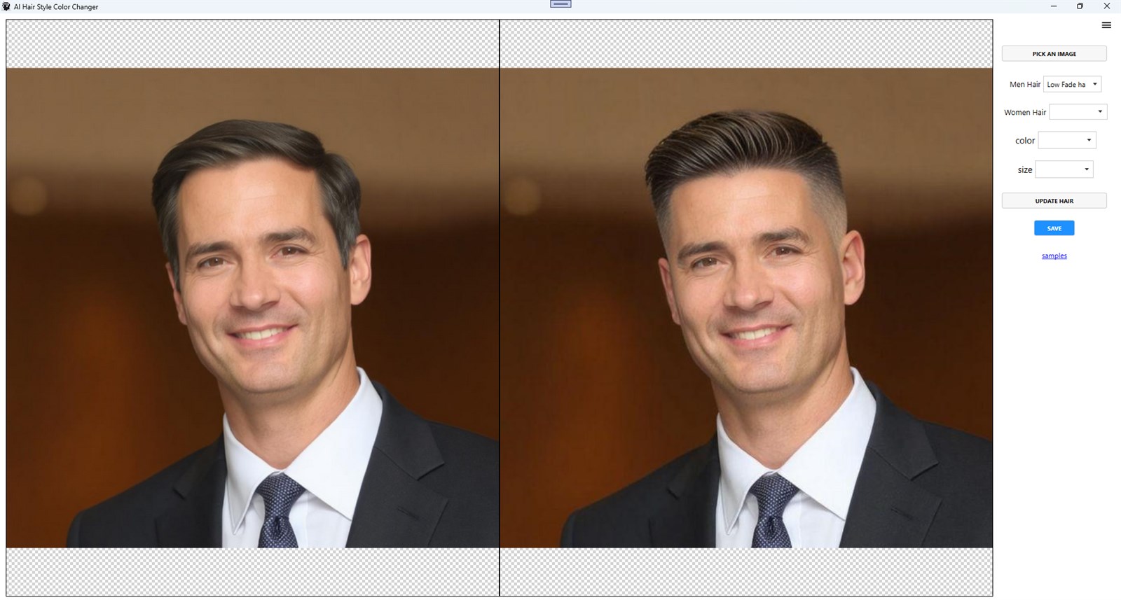 AI Hair Style & Color Changer screenshot 3