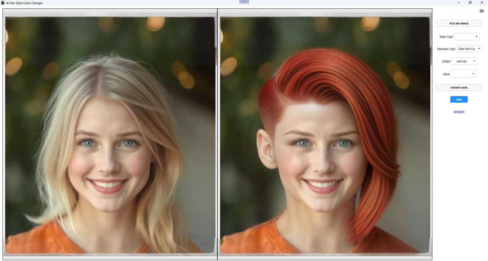 AI Hair Style & Color Changer screenshot 8