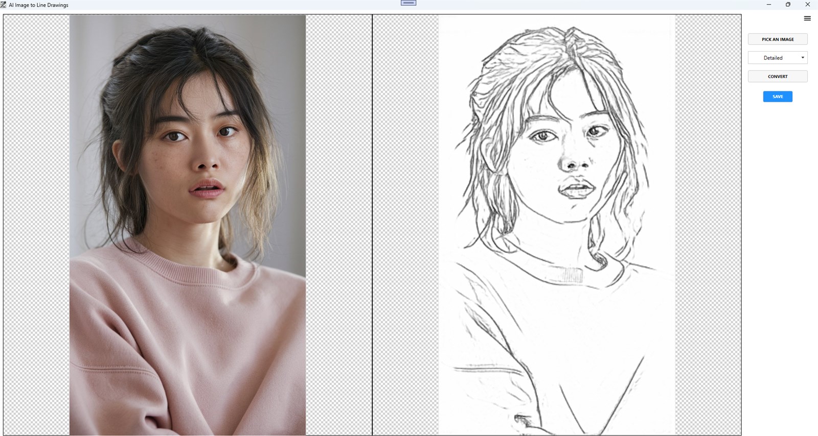 AI Image to Line Drawings screenshot 3
