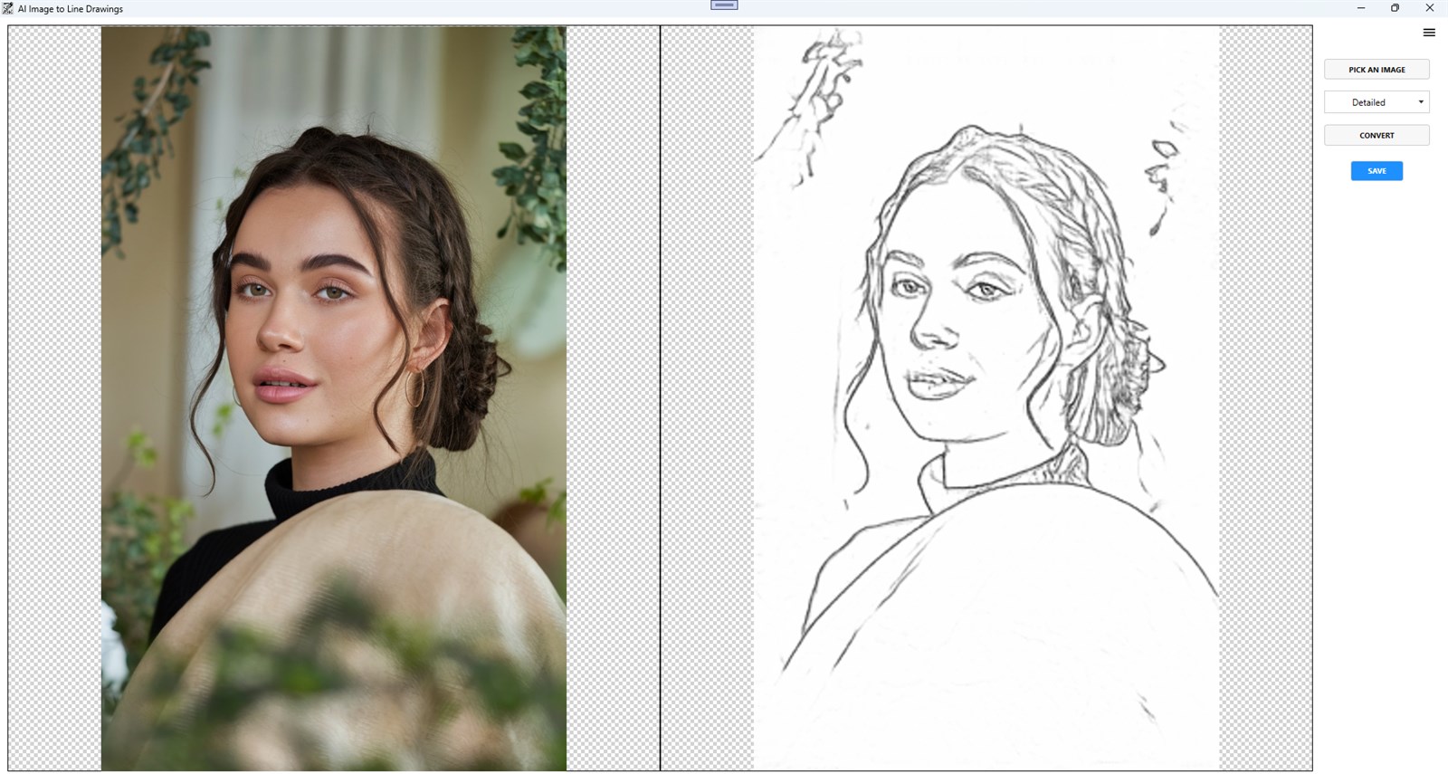 AI Image to Line Drawings screenshot 4
