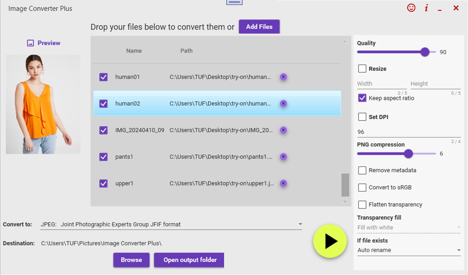 Image Converter Plus screenshot 2